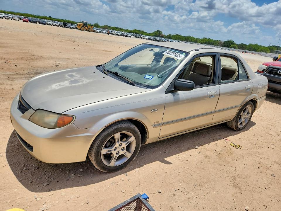 2003 Mazda Protege VIN JM1BJ225731198746 COPART salvage auction — MINOR DENT/SCRATCHES, Tx - Certificate Of Title, sold $450 on 2026-07-09 (photo 1)