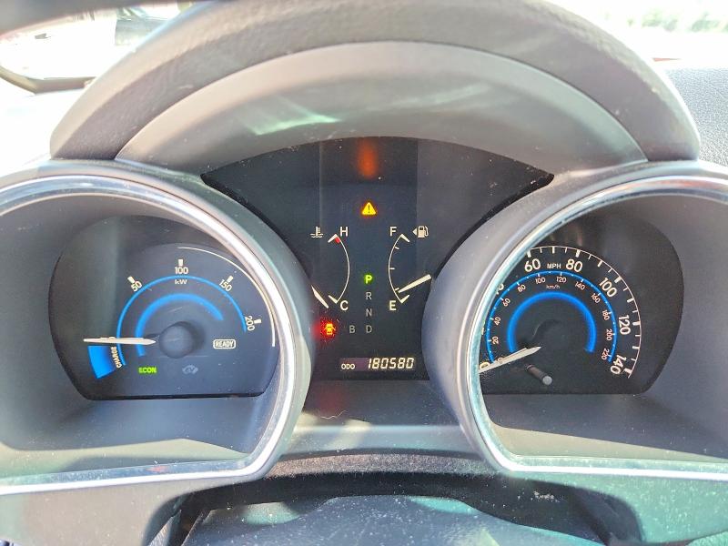 2011 Toyota Highlander hybrid VIN JTEDC3EH3B2003227 COPART salvage auction — MINOR DENT/SCRATCHES, OH - CERTIFICATE OF TITLE (P), sold $5,200 on 2026-07-24 (photo 9)