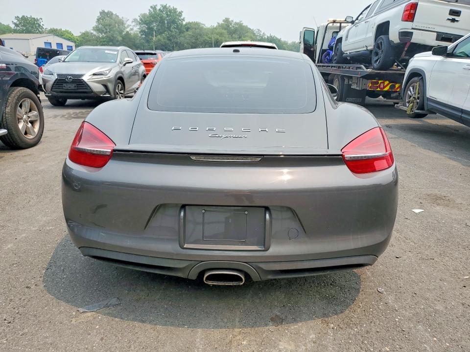 2014 Porsche Cayman VIN WP0AA2A82EK170311 COPART salvage auction — MINOR DENT/SCRATCHES, Nj - Cert Of Title W/Salvage Histor, sold $12,500 on 2026-07-28 (photo 6)