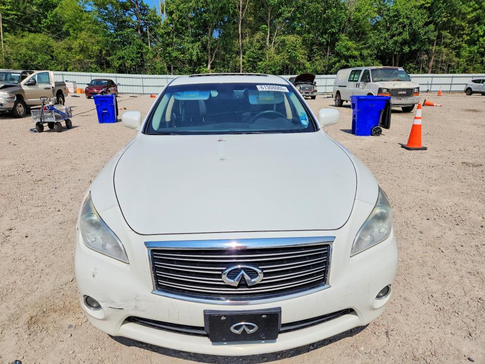 2013 Infiniti M VIN JN1BY1ARXDM605049 COPART salvage auction — UNDERCARRIAGE, Nc - Salvage Certificate Of Title, sold $1,950 on 2026-07-31 (photo 5)