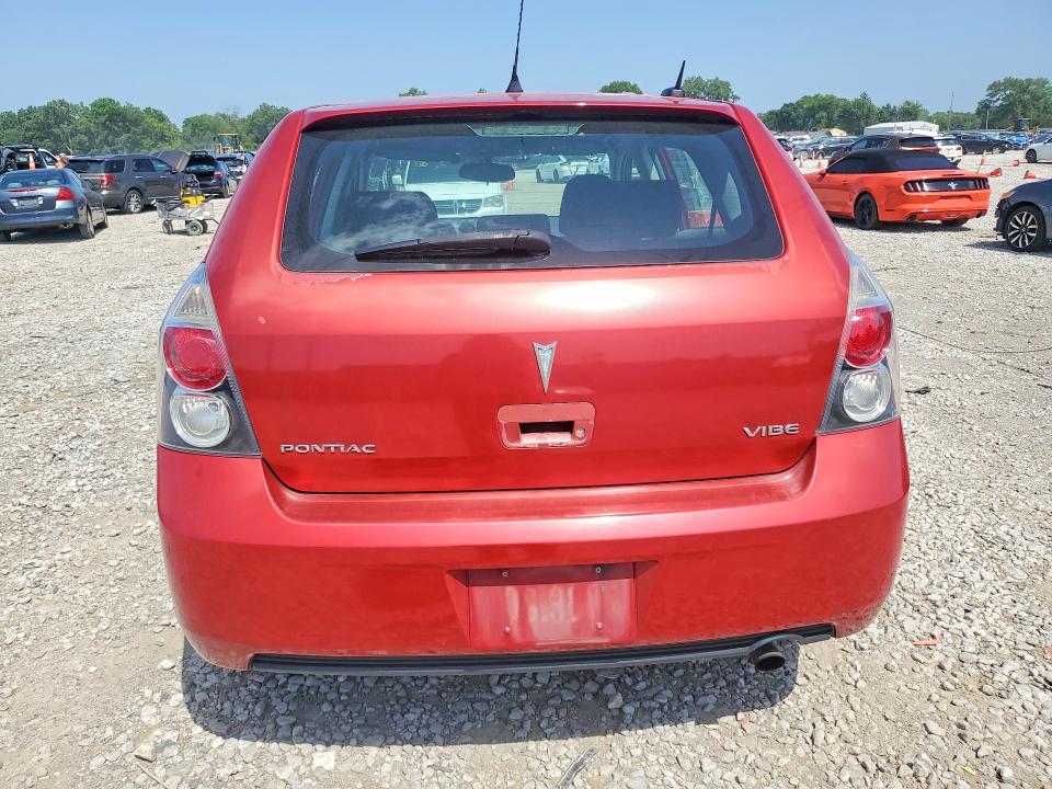 2009 Pontiac Vibe VIN 5Y2SP67029Z422678 COPART salvage auction — MINOR DENT/SCRATCHES, Oh - Certificate Of Title, sold $725 on 2026-07-16 (photo 6)