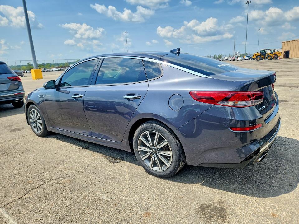 2019 Kia Optima VIN 5XXGU4L13KG309333 COPART salvage auction — MECHANICAL, OH - CERTIFICATE OF TITLE, sold $2,300 on 2026-07-22 (photo 2)