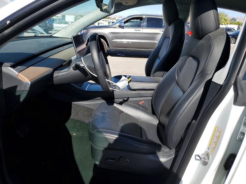 2021 Tesla Model y VIN 5YJYGDEE9MF160332 COPART salvage auction — SIDE, Nv - Salvage Title, sold $150 on 2026-07-21 (photo 7)
