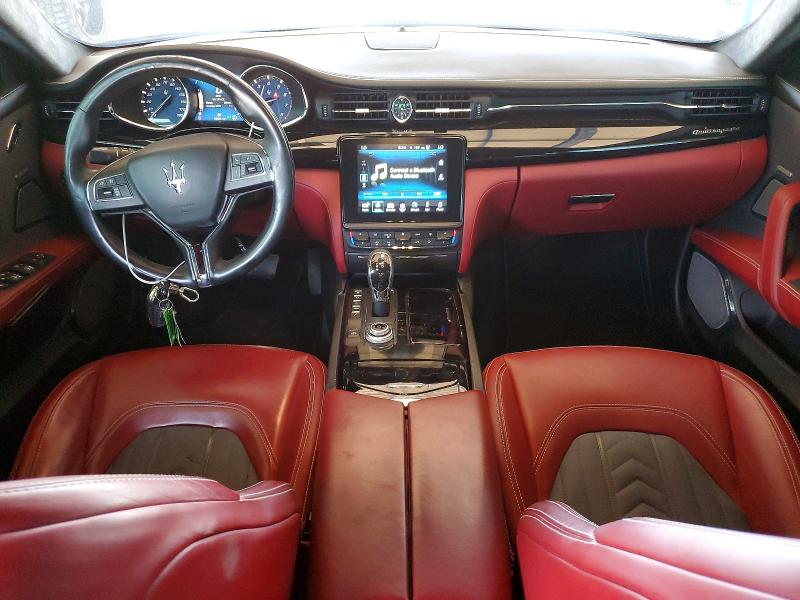 2018 Maserati Quattroporte VIN ZAM56YPL1J1259865 COPART salvage auction — SIDE, AZ - CERT OF TITLE - SALVAGE, sold $7,800 on 2026-08-04 (photo 8)