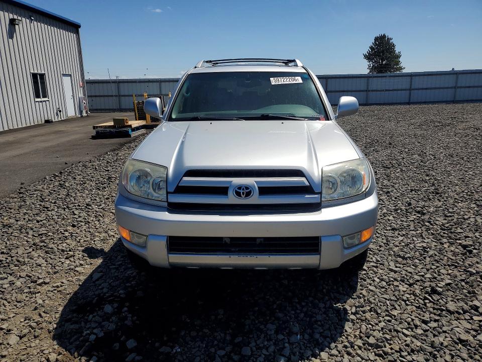 2003 Toyota 4runner VIN JTEBU17R438007980 COPART salvage auction — MINOR DENT/SCRATCHES, Id - Certificate Of Title, sold $2,700 on 2026-07-08 (photo 5)