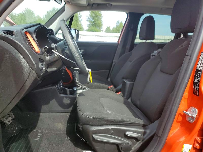 2018 Jeep Renegade VIN ZACCJBAB8JPJ17100 COPART salvage auction — FRONT END, Wa - Bill Of Sale, sold $2,650 on 2026-08-03 (photo 7)