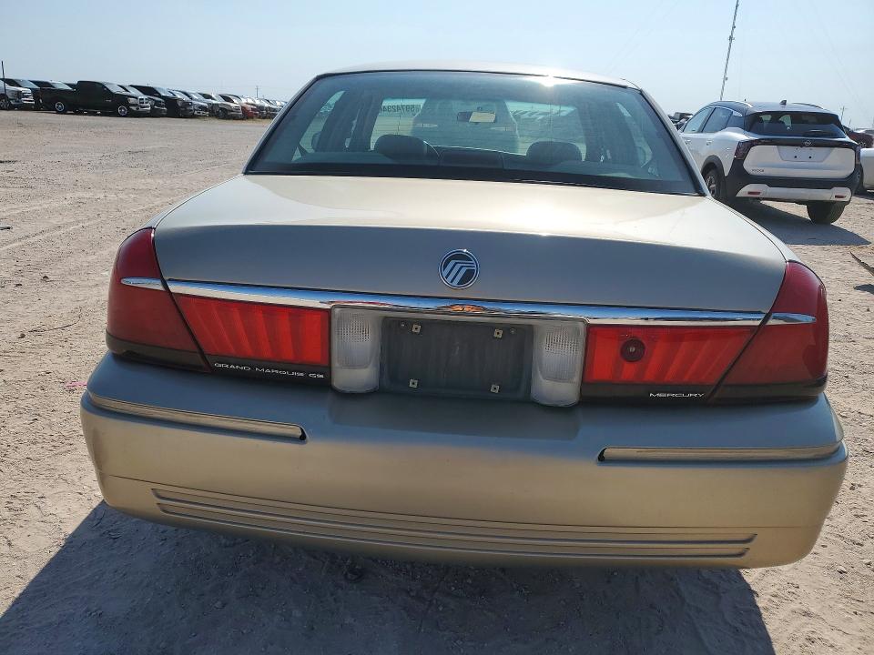 1999 Mercury Grand marquis VIN 2MEFM74W6XX617967 COPART salvage auction — FRONT END, TX - SALVAGE VEHICLE TITLE (P), sold $1,050 on 2026-07-22 (photo 6)
