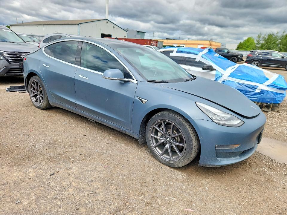 2020 Tesla Model 3 VIN 5YJ3E1EB9LF670523 COPART salvage auction — REAR END, On - Permit Salvage, sold $1,500 on 2026-07-30 (photo 4)