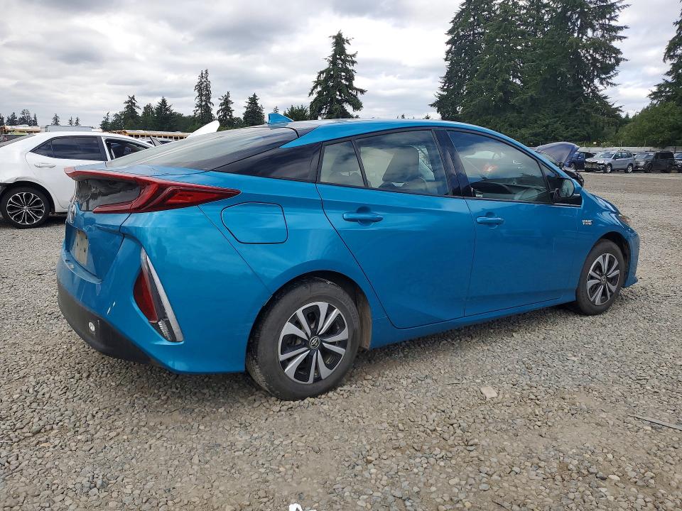 2018 Toyota Prius prime VIN JTDKARFP8J3077018 COPART salvage auction — SIDE, WA - BILL OF SALE, sold $2,400 on 2026-07-24 (photo 3)