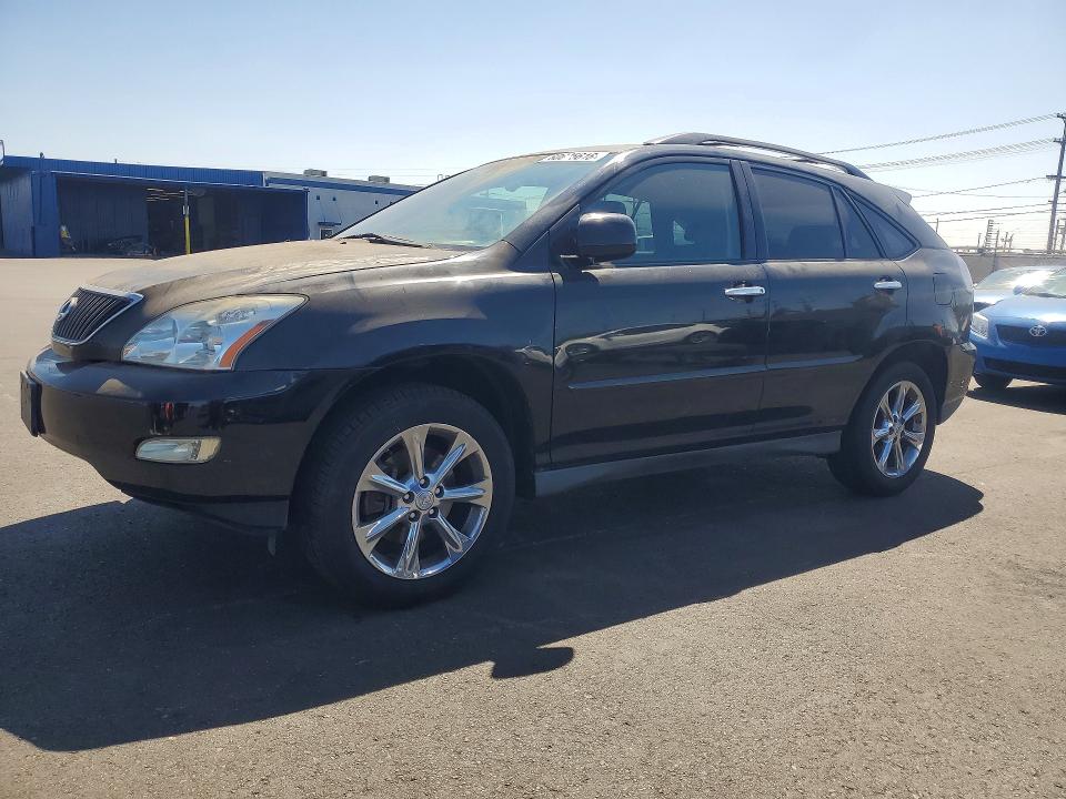 2009 Lexus Rx VIN 2T2GK31U39C072286 COPART salvage auction — REAR END, Ca - Cert Of Title-Salvaged, sold $1,400 on 2026-07-22 (photo 1)