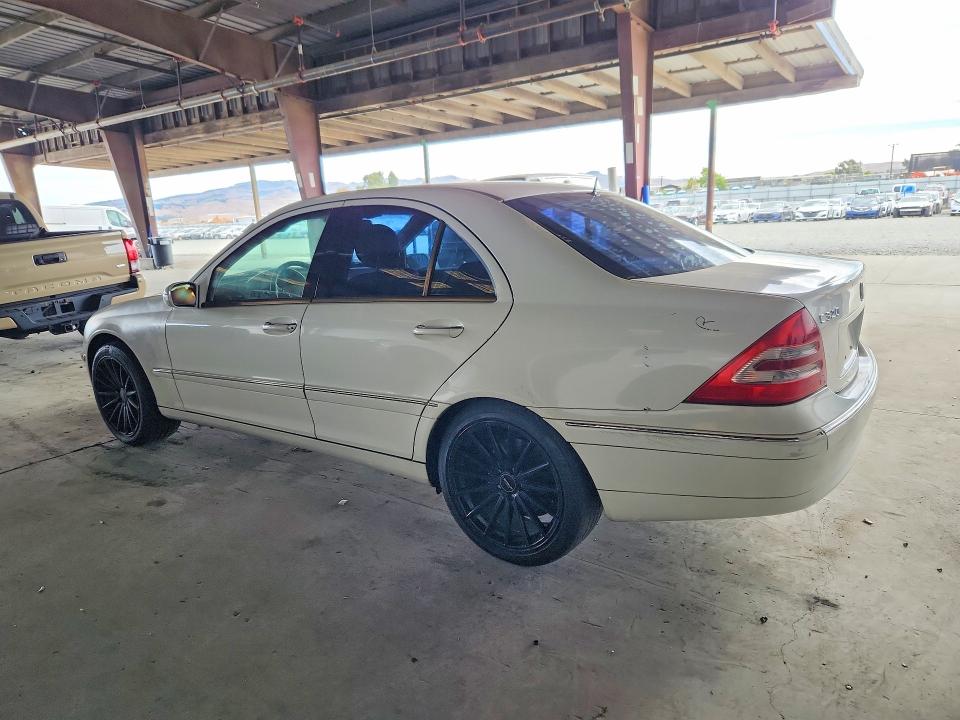 2002 Mercedes-benz C class VIN WDBRF64J22F249121 COPART salvage auction — FRONT END, CA - SALVAGE CERTIFICATE, sold $250 on 2026-07-27 (photo 2)