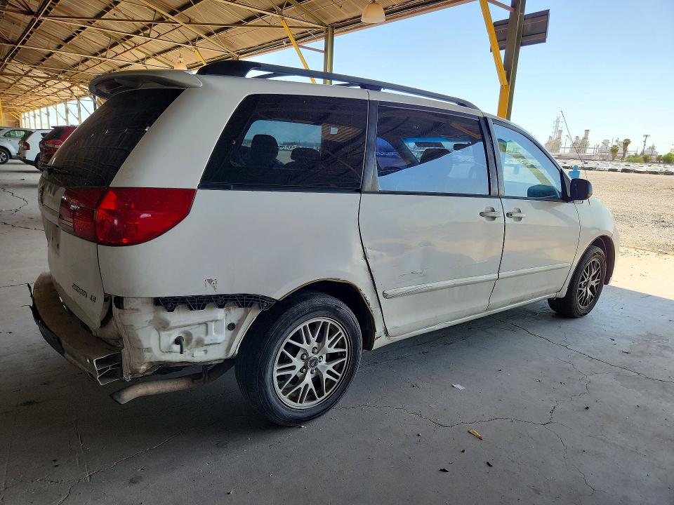 2006 Toyota Sienna VIN 5TDZA23C16S454334 COPART salvage auction — REAR END, AZ - CERTIFICATE OF TITLE, sold $400 on 2026-07-20 (photo 3)