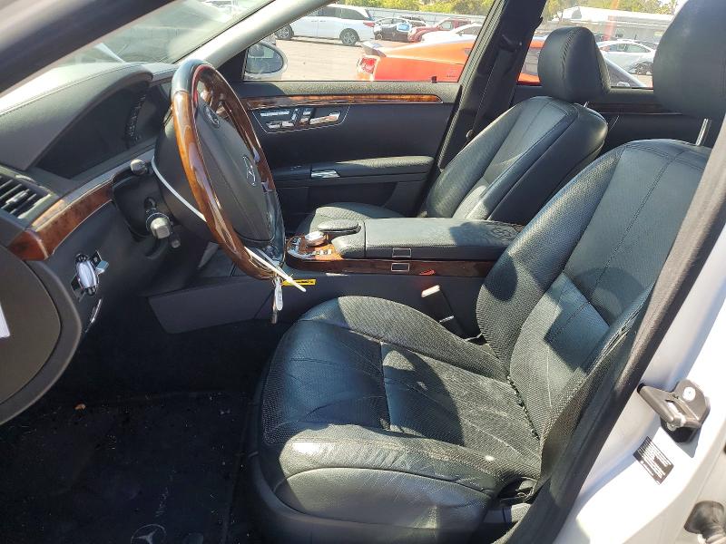 2007 Mercedes-benz S class VIN WDDNG71X37A053792 COPART salvage auction — VANDALISM, Ca - Salvage Certificate, sold $3,200 on 2026-07-22 (photo 7)