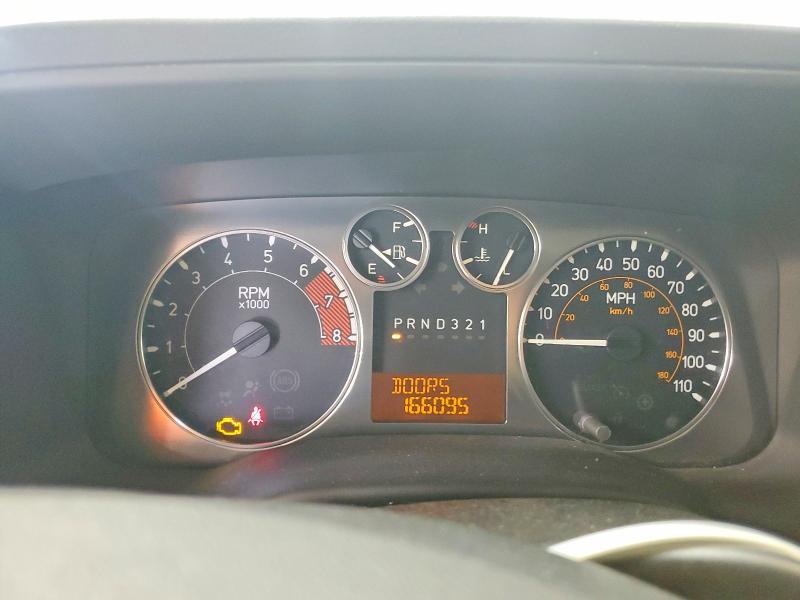 2009 Hummer H3 VIN 5GTEN13E798146732 COPART salvage auction — MINOR DENT/SCRATCHES, In - Dealer Only Clean Title, sold $525 on 2026-07-29 (photo 9)