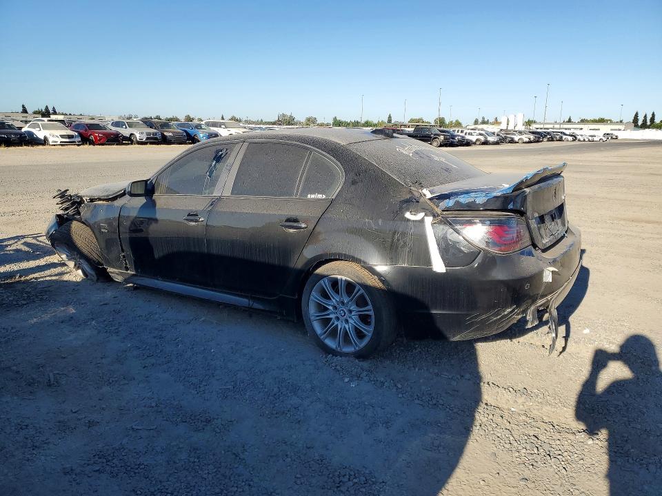 2010 BMW 5er VIN WBANV9C50AC138315 COPART salvage auction — FRONT END, Ca - Lien Papers-Clean Or Ac (P), sold $150 on 2026-08-04 (photo 2)
