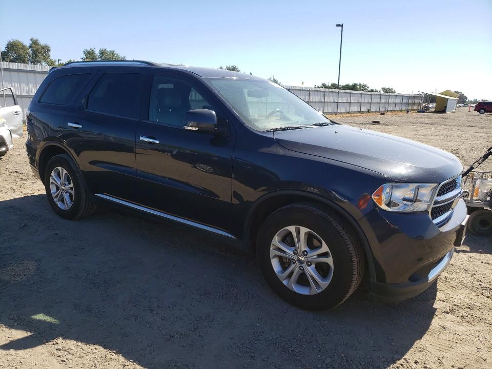 2013 Dodge Durango VIN 1C4RDJDGXDC676520 COPART salvage auction — MINOR DENT/SCRATCHES, Ca - Dis/Dlr/Exp Only Clean Title, sold $900 on 2026-07-23 (photo 4)