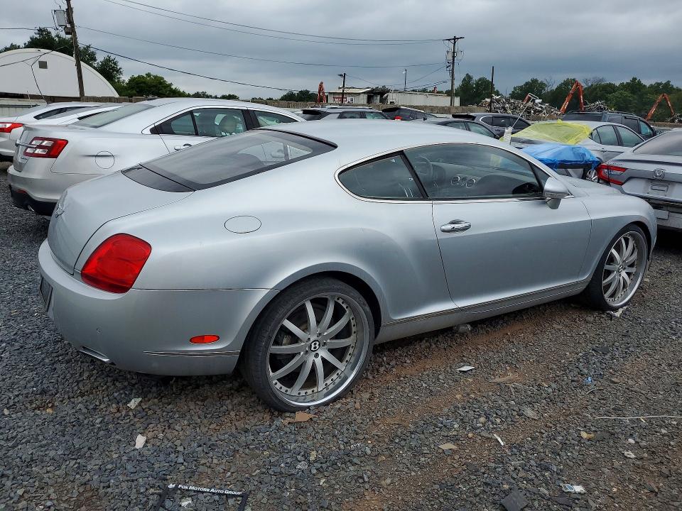 2005 Bentley Continental VIN SCBCR63W05C024281 COPART salvage auction — FRONT END, Az - Certificate Of Title (P), sold $4,400 on 2026-07-31 (photo 3)