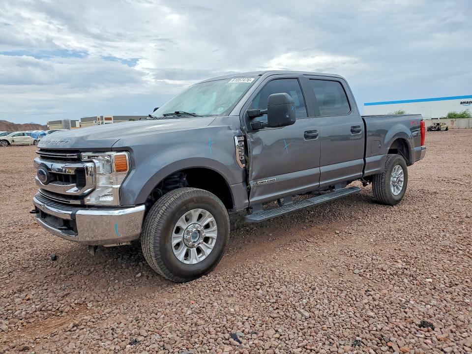 2021 Ford F250 VIN 1FT7W2BT2MED71041 COPART salvage auction — REAR END, Az - Cert Of Title - Salvage, sold $16,200 on 2026-08-27 (photo 1)