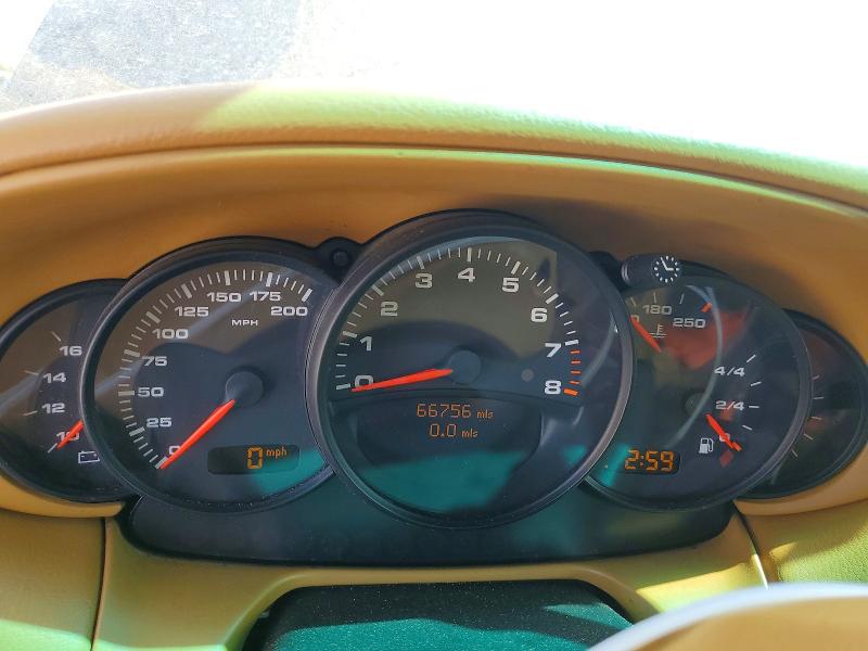 2002 Porsche 911 VIN WP0CA29902S654818 COPART salvage auction — REAR END, Mi - Cert Of Title-Salvage Vehicle, sold $9,700 on 2026-08-20 (photo 9)