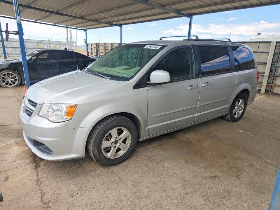 2012 Dodge Caravan VIN 2C4RDGCGXCR379127 COPART salvage auction — MINOR DENT/SCRATCHES, Az - Certificate Of Title, sold $225 on 2026-07-24 (photo 1)