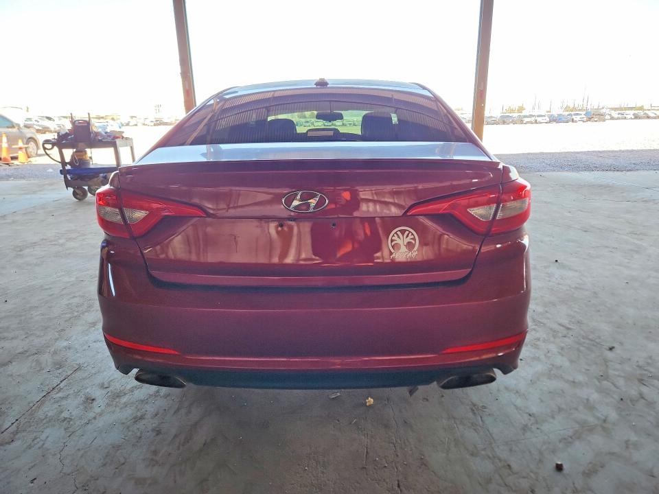2016 Hyundai Sonata VIN 5NPE34AF1GH419821 COPART salvage auction — MECHANICAL, Az - Certificate Of Title, sold $1,200 on 2026-07-29 (photo 6)