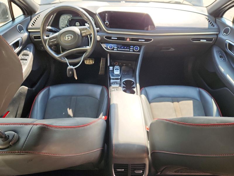 2023 Hyundai Sonata VIN KMHL44J2XPA280583 COPART salvage auction — FRONT END, IL - DEALER ONLY CLEAN TITLE, sold $350 on 2026-07-27 (photo 8)