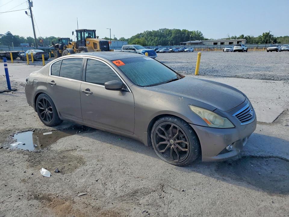 2011 Infiniti G37 VIN JN1CV6AP6BM509926 COPART salvage auction — FRONT END, AL - CERTIFICATE OF TITLE, sold $60 on 2026-07-30 (photo 4)