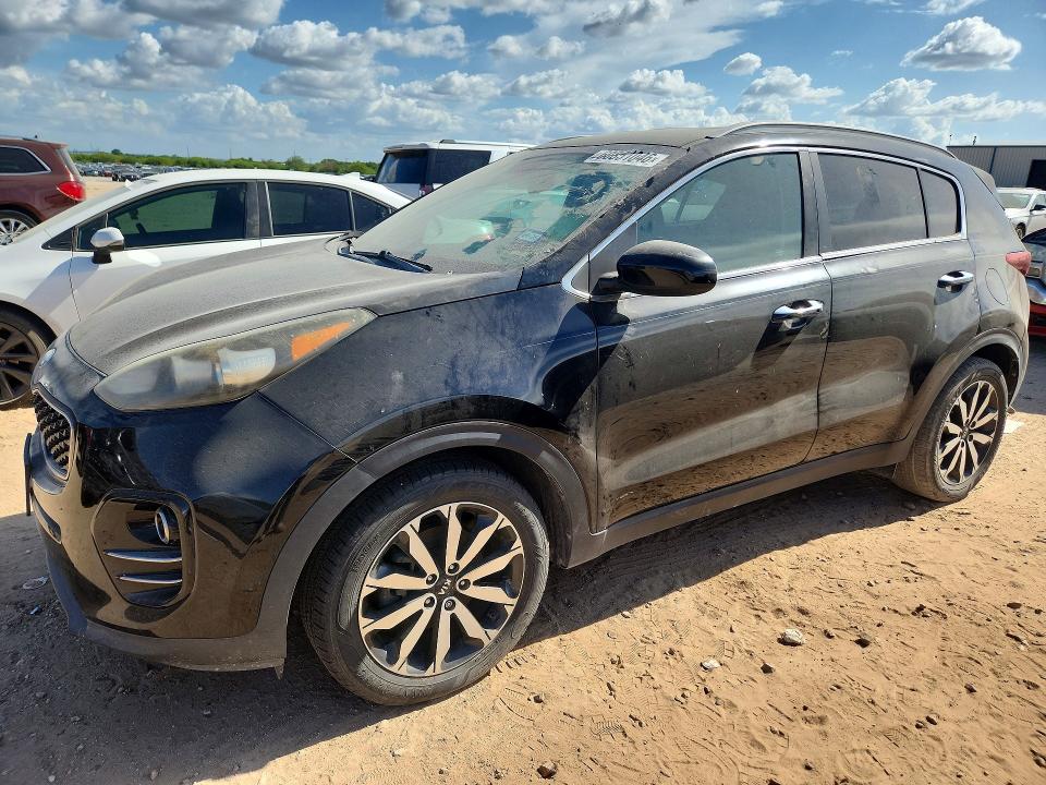 2017 Kia Sportage VIN KNDPN3AC5H7074852 COPART salvage auction — REAR END, Tx - Certificate Of Title (P), sold $2,650 on 2026-07-16 (photo 1)
