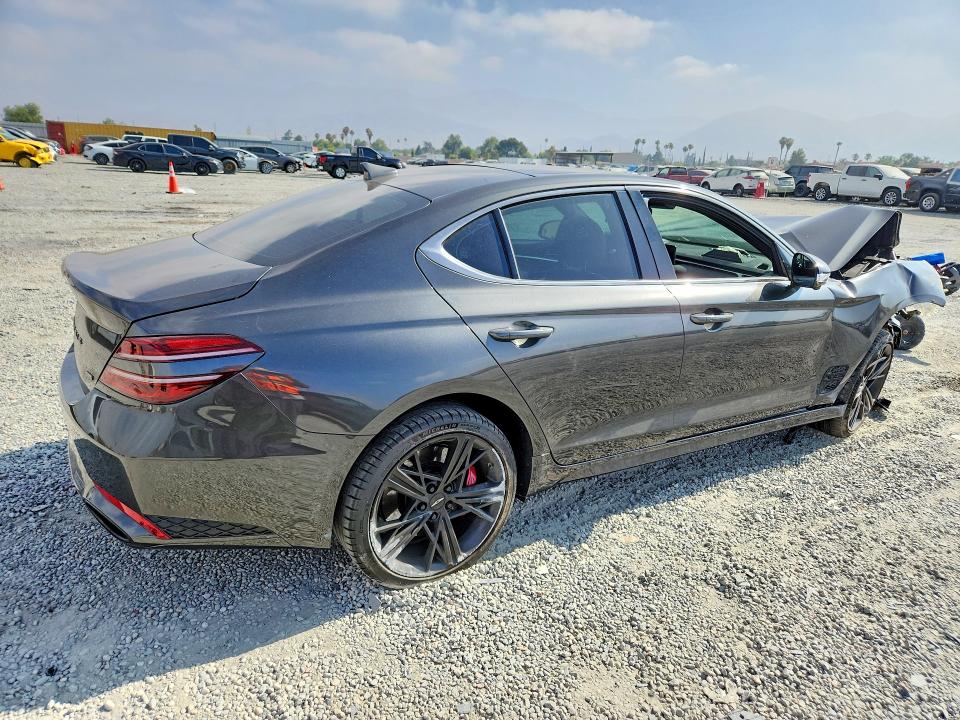 2025 Genesis VIN KMTG54SE1SU144850 COPART salvage auction — FRONT END, Ca - Salvage Certificate, sold $6,500 on 2026-09-02 (photo 3)