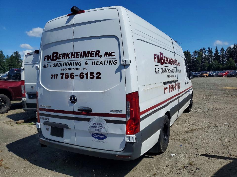 2024 Mercedes-benz Sprinter VIN W1Y5NCHY8RT189202 COPART salvage auction — FRONT END, Wa - Bill Of Sale, sold $5,400 on 2026-07-22 (photo 3)
