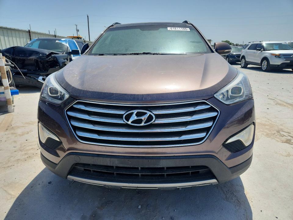 2014 Hyundai Santa fe VIN KM8SR4HF1EU056894 COPART salvage auction — SIDE, Tx - Certificate Of Title, sold $1,900 on 2026-07-25 (photo 5)