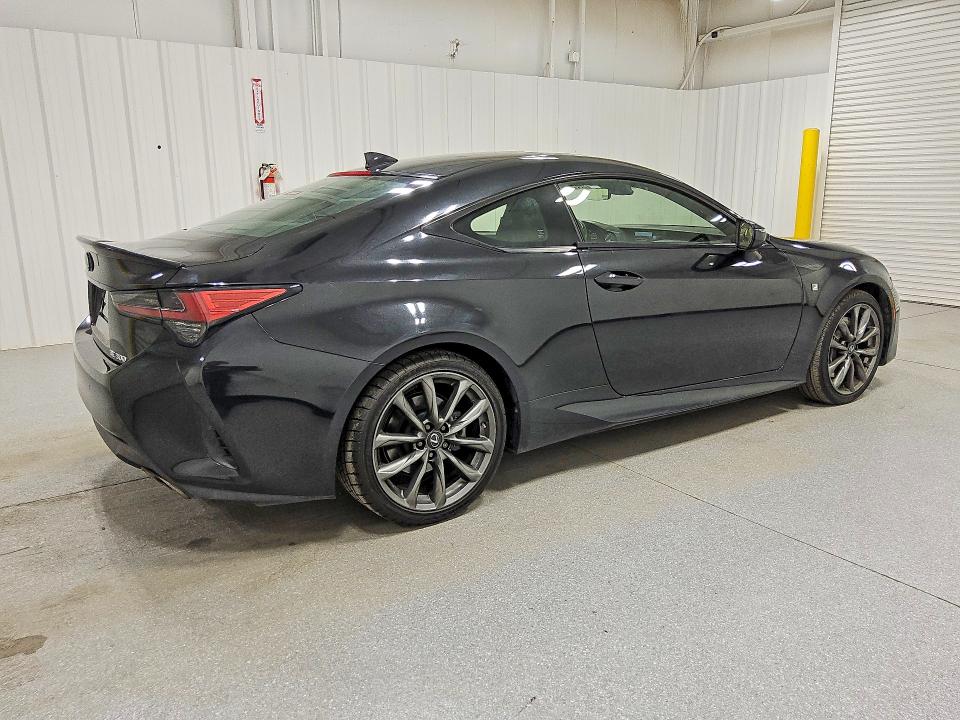 2019 Lexus RC 300 VIN JTHHA5BC5K5009852 COPART salvage auction — HAIL, Az - Certificate Of Title, sold $12,100 on 2026-07-30 (photo 3)