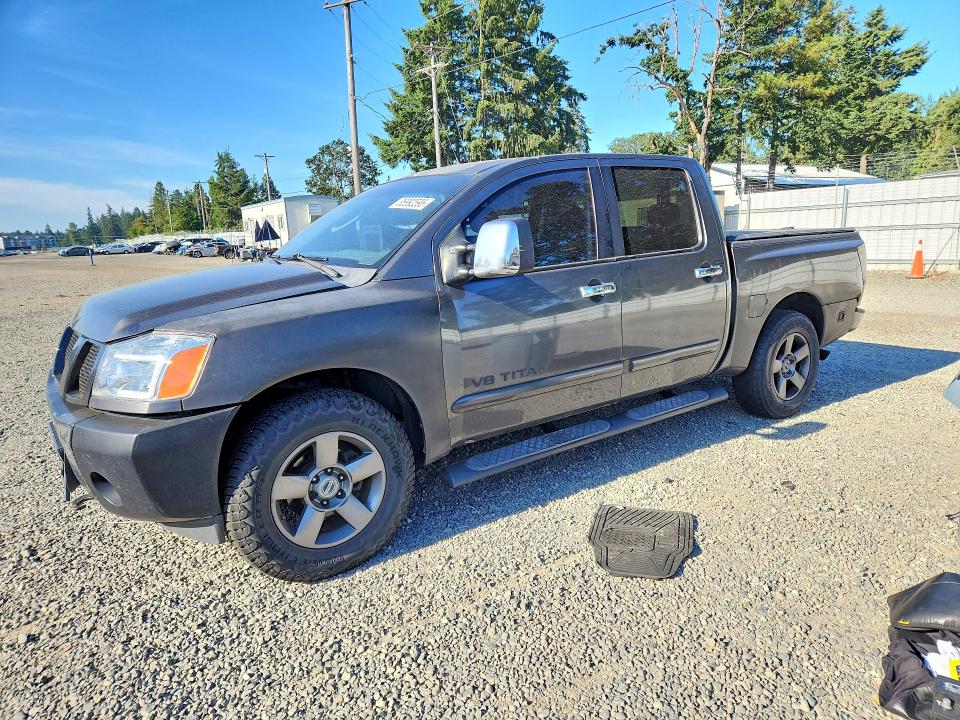 2005 Nissan TITAN VIN 1N6AA07A55N514174 COPART salvage auction — REAR END, WA - BILL OF SALE, sold $600 on 2026-07-10 (photo 1)