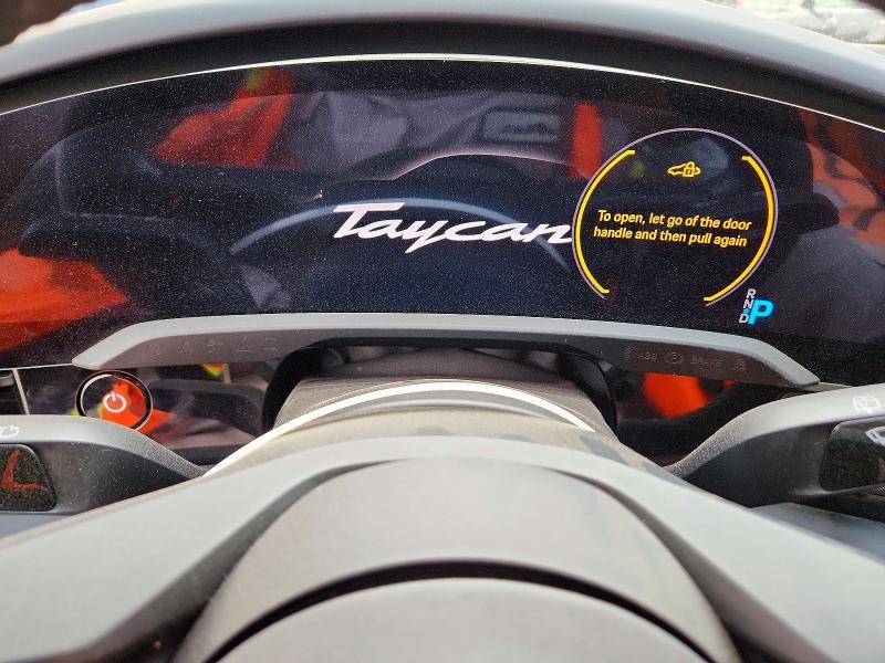 2024 Porsche Taycan VIN WP0BA2Y16RSA60402 COPART salvage auction — REAR END, Salvage Title, sold $31,250 on 2026-09-08 (photo 9)