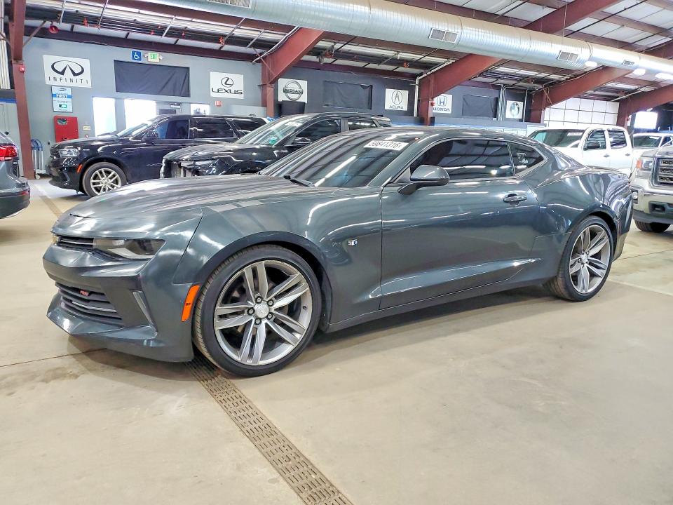 2018 Chevrolet Camaro VIN 1G1FB1RS8J0156957 COPART salvage auction — MINOR DENT/SCRATCHES, Ct - Certificate Of Title (P), sold $10,200 on 2026-07-30 (photo 1)