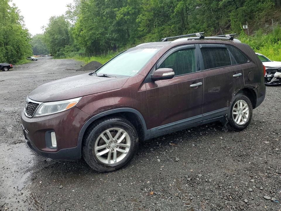 2014 Kia Sorento VIN 5XYKT4A65EG482881 COPART salvage auction — SIDE, Ny - Mv-907A Salvage Certificate, sold $1,350 on 2026-07-28 (photo 1)