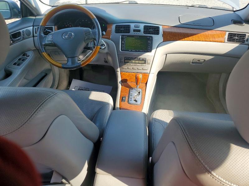 2005 Lexus ES VIN JTHBA30G755095752 COPART salvage auction — FRONT END, Pa - Certificate Of Salvage, sold $575 on 2026-07-27 (photo 8)