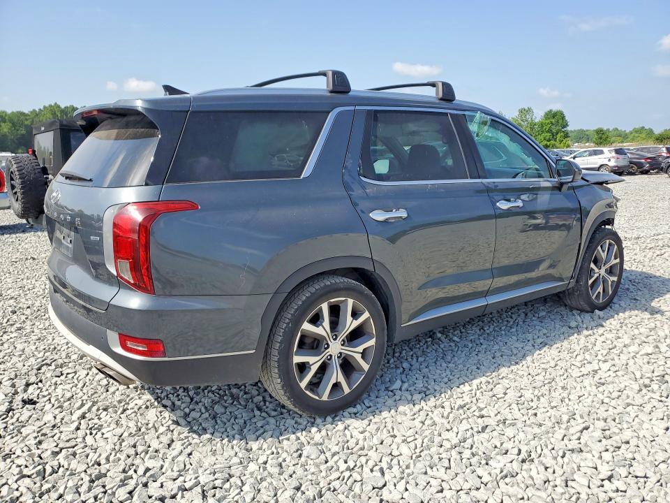 2021 Hyundai Palisade VIN KM8R4DHE6MU244930 COPART salvage auction — FRONT END, Oh - Cert Of Title-Salvage, sold $5,900 on 2026-07-20 (photo 3)