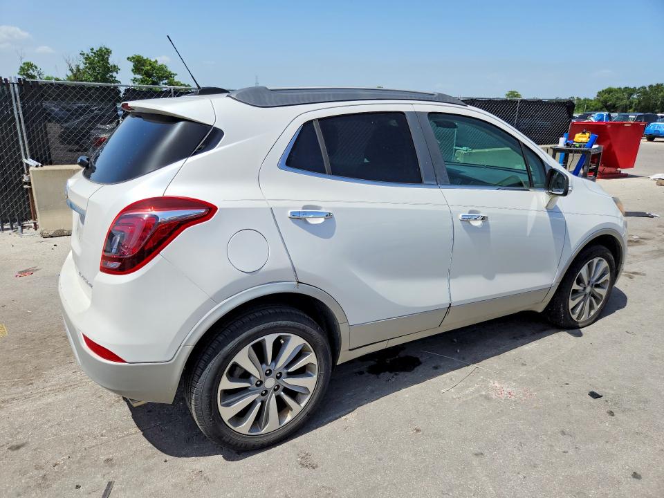 2018 Buick Encore VIN KL4CJASB6JB578893 COPART salvage auction — MECHANICAL, In - Certificate Of Title, sold $2,450 on 2026-07-30 (photo 3)
