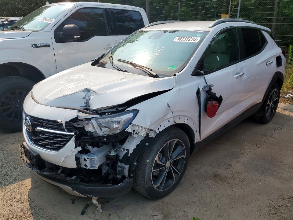 2023 Buick Encore gx VIN KL4MMDS29PB027475 COPART salvage auction — FRONT END, Va - Certificate Of Title, sold $2,050 on 2026-07-31 (photo 1)