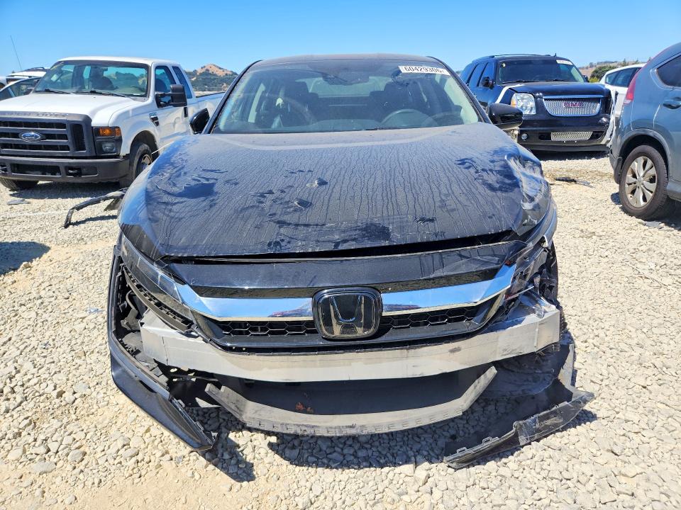 2018 Honda Clarity VIN JHMZC5F15JC018858 COPART salvage auction — FRONT END, Ca - Salvage Certificate, sold $200 on 2026-07-28 (photo 5)