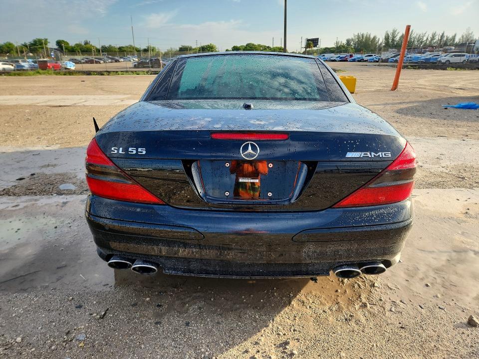 2004 Mercedes-benz Sl-class VIN WDBSK74F54F078611 COPART salvage auction — FRONT END, FL - CERT OF TITLE SLVG REBUILDABLE, sold $1,100 on 2026-07-30 (photo 6)