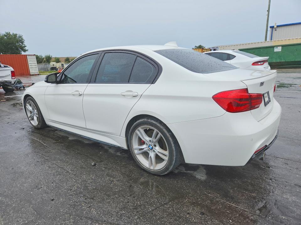 2016 BMW 3er VIN WBA8E9G57GNT45854 COPART salvage auction — FRONT END, Fl - Cert Of Title Slvg Rebuildable, sold $3,100 on 2026-08-11 (photo 2)