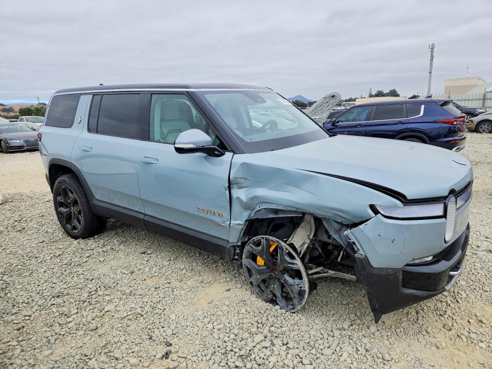 2023 Rivian R1s VIN 7PDSGABL3PN022386 COPART salvage auction — FRONT END, Ca - Salvage Certificate, sold $19,400 on 2026-09-15 (photo 4)
