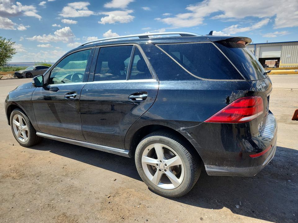 2017 Mercedes-benz Gle VIN 4JGDA5HB6HA850542 COPART salvage auction — NORMAL WEAR, Nm - Certificate Of Title, sold $8,700 on 2026-08-28 (photo 2)