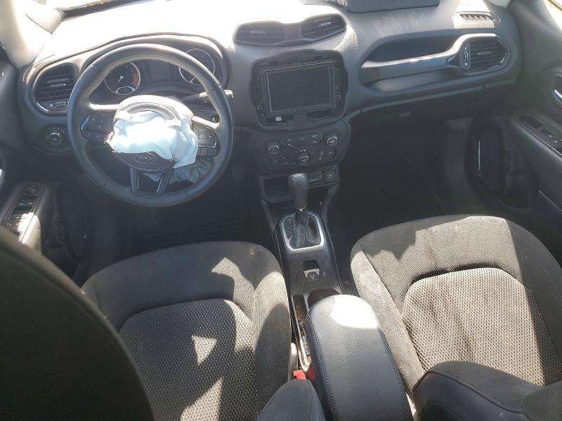 2018 Jeep Renegade VIN ZACCJABB0JPG74899 COPART salvage auction — FRONT END, Ca - Salvage Certificate, sold $850 on 2026-07-23 (photo 8)