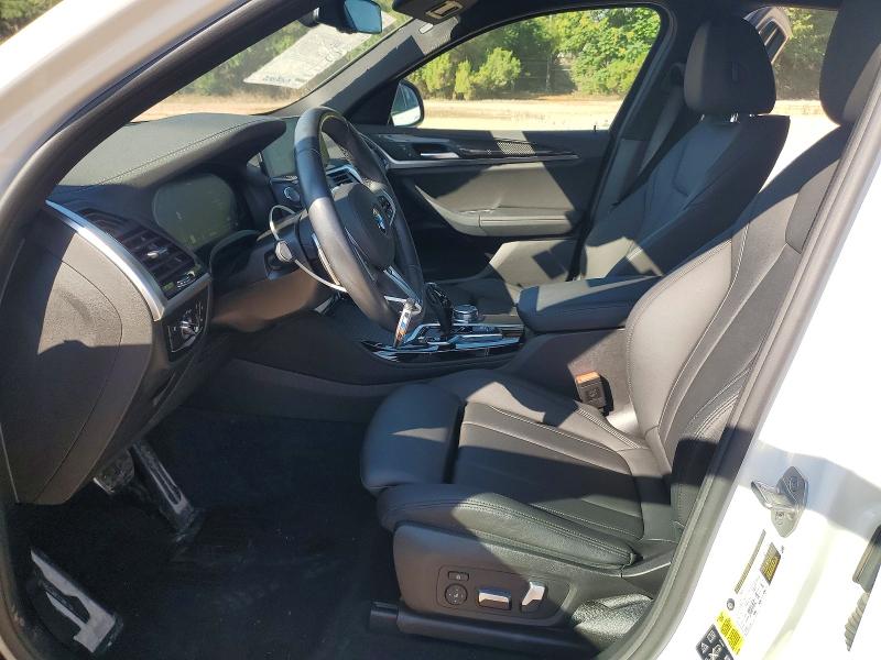 2021 BMW X4 VIN 5UX2V1C08M9H97399 COPART salvage auction — REAR END, Nc - Salvage Certificate Of Title, sold $16,000 on 2026-08-24 (photo 7)