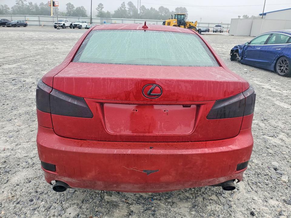 2008 Lexus Is 250 VIN JTHCK262982025313 COPART salvage auction — MINOR DENT/SCRATCHES, GA - CERT OF TITLE-REBUILT, sold $300 on 2026-07-27 (photo 6)