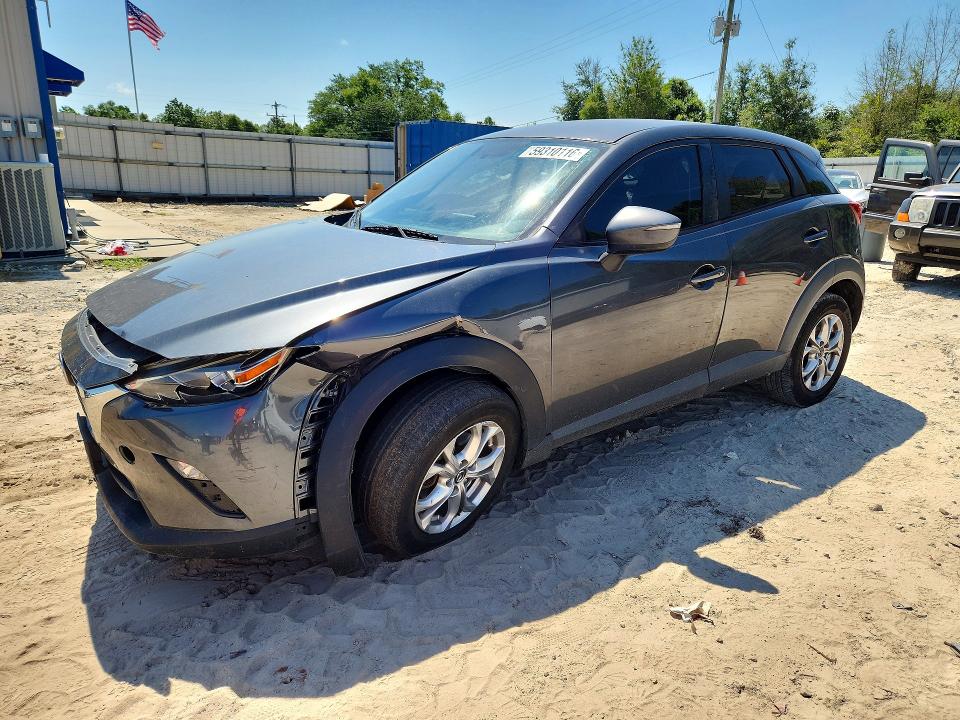 2016 Mazda Cx-3 VIN JM1DKBC76G0123652 COPART salvage auction — FRONT END, Fl - Cert Of Title Slvg Rebuildable, sold $100 on 2026-07-10 (photo 1)