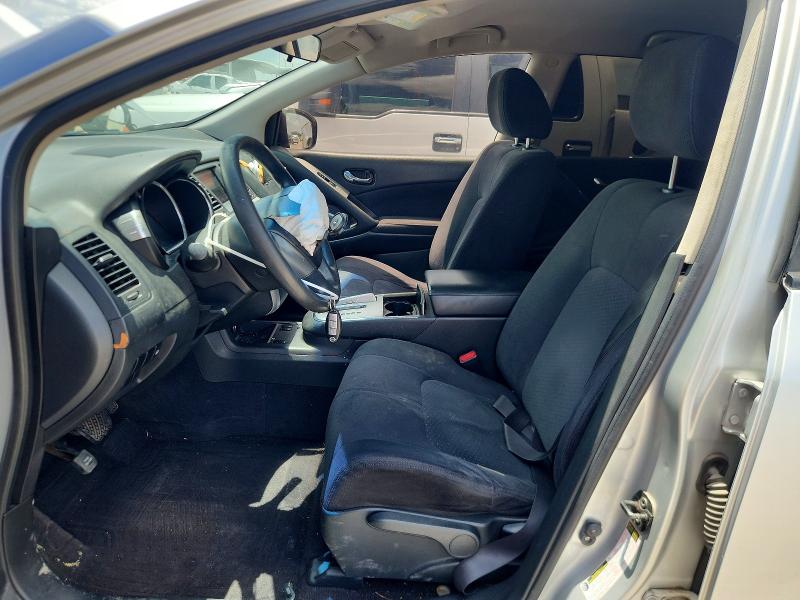 2009 Nissan Murano VIN JN8AZ18W49W101209 COPART salvage auction — FRONT END, TX - SALVAGE VEHICLE TITLE (P), sold $150 on 2026-07-27 (photo 7)